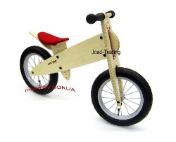 Loopfiets LIKEaBIKE Spoky Rood-Zilver Loopfiets LIKEaBIKE Spoky Rood-Zilver