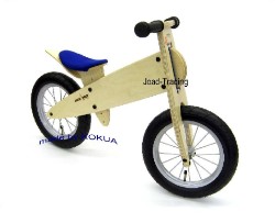 Loopfiets LIKEaBIKE Spoky Blauw-Zilver Loopfiets LIKEaBIKE Spoky Blauw-Zilver