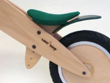 Loopfiets LIKEaBIKE zadel, groen